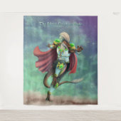 TSDS: Justin Arisdale Hoesje Art Solo Earth Wandkleed (Voorkant)