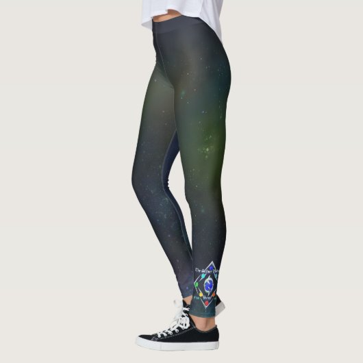 TSDS King of Earth Galaxy Background Leggings (Links)