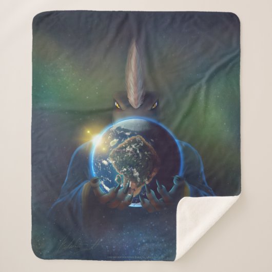 TSDS King of Earth Sherpa Deken (Voorkant)