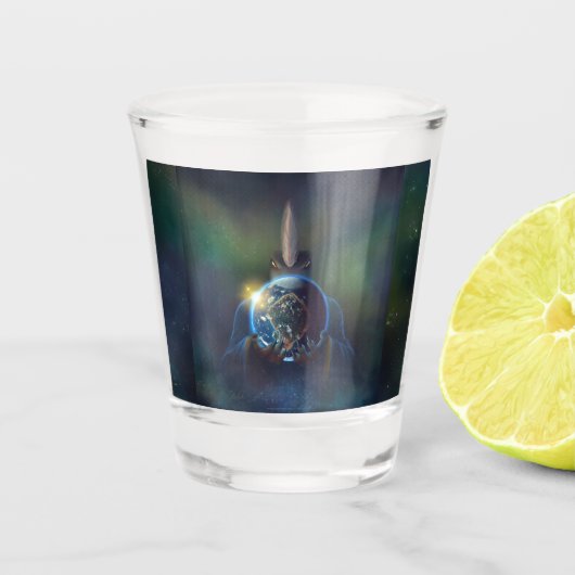 TSDS King of Earth Shot Glas (Voorkant)
