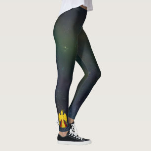 TSDS Koning van Aarde Galaxy Achtergrond Leggings