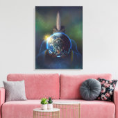 TSDS Koning van de Aarde Canvas Afdruk (Insitu (Woonkamer))