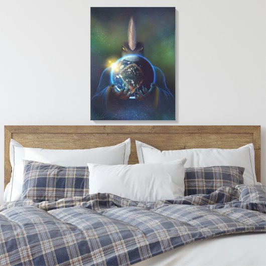TSDS Koning van de Aarde   Canvas Afdruk (Insitu (Slaapkamer))