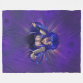 TSDS: Koningin Irana Delphi Book Hoesje Art Fleece Deken (Voorkant (Horizontaal))