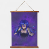 TSDS: Koningin Irana Delphi Book Hoesje Art Hangend Wandkleed (Voorkant)