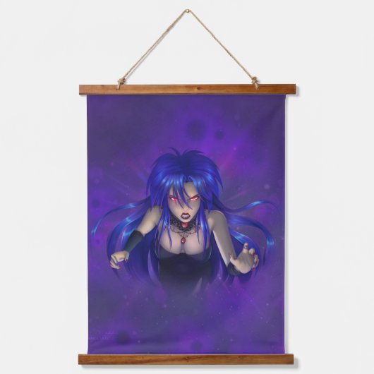 TSDS: Koningin Irana Delphi Book Hoesje Art Hangend Wandkleed (Voorkant)