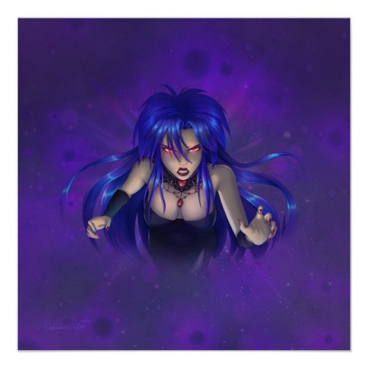 TSDS: Koningin Irana Delphi Book Hoesje Art Perfect Poster (Voorkant)