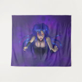 TSDS: Koningin Irana Delphi Book Hoesje Art Wandkleed (Voorkant (horizontaal))