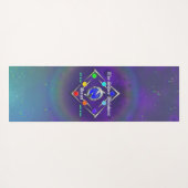 TSDS: Koningin Irana Delphi Book Hoesje Art Yogamat (Achterkant (horizontaal))