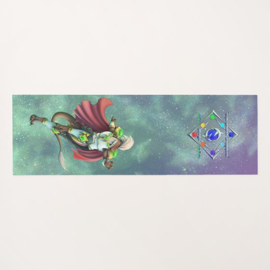 TSDS: Miral Akemi en Justin Arisdale Hoesje Art Yogamat (Achterkant (horizontaal))