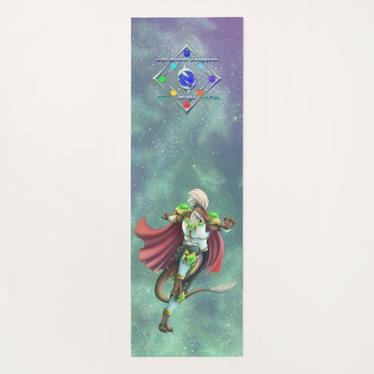 TSDS: Miral Akemi en Justin Arisdale Hoesje Art Yogamat (Achterkant)