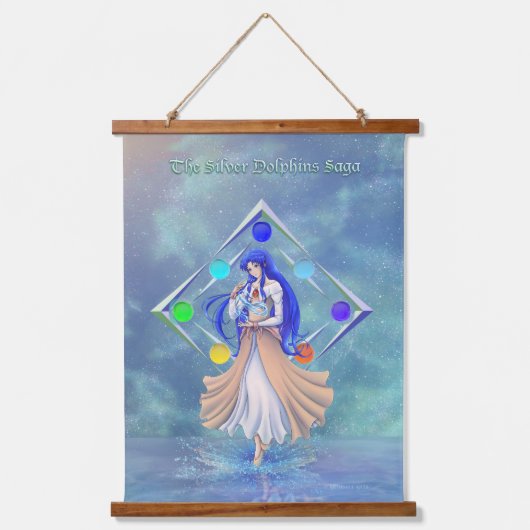 TSDS: Miral Akemi Hoesje Art Solo Water Hangend Wandkleed (Voorkant)