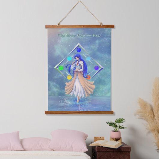 TSDS: Miral Akemi Hoesje Art Solo Water Hangend Wandkleed (Slaapkamer)