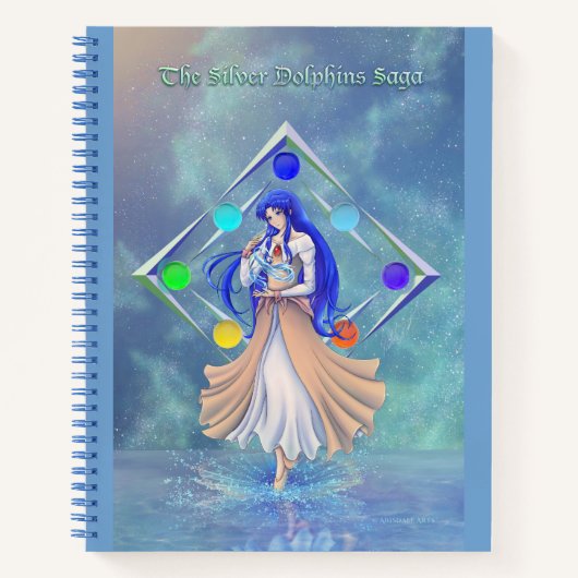 TSDS: Miral Akemi Hoesje Art Solo Water Notitieboek (Voorkant)