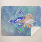 TSDS: Miral Akemi Hoesje Art Solo Water Sherpa Deken (Voorkant (horizontaal))