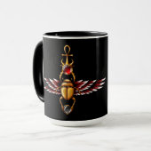 TSDS: Scarab Coat Graphic Mok van Seth (Voorkant links)