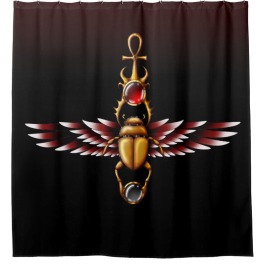 TSDS: Scarab Coat. van Seth Douchegordijn (Voorkant)