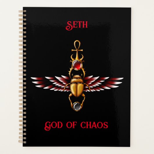 TSDS: Scarab Coat. van Seth Planner (Voorkant)