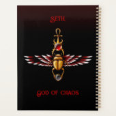 TSDS: Seth, God van Chaos Planner (Achterkant)