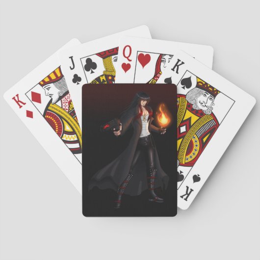 TSDS: Seth, God van Chaos Pokerkaarten (Achterkant)