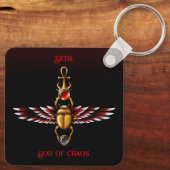 TSDS: Seth, God van Chaos Sleutelhanger (Achterkant)