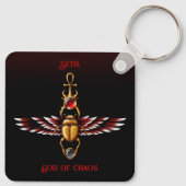 TSDS: Seth, God van Chaos Sleutelhanger (Achterkant)