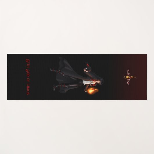 TSDS: Seth, God van Chaos Yogamat (Voorkant (horizontaal))