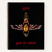 TSDS: Seth's Scarabee Jas Grafisch Notitieboek (Voorkant)