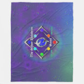 TSDS: van het leven en de liefde van Logo blauw en Fleece Deken (Voorkant)