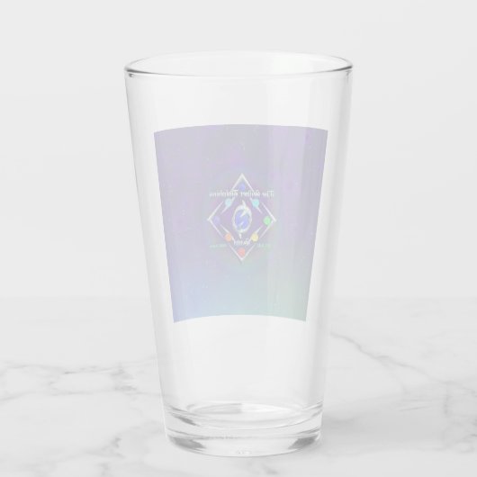 TSDS: van het leven en de liefde van Logo blauw en Glas (Achterkant)