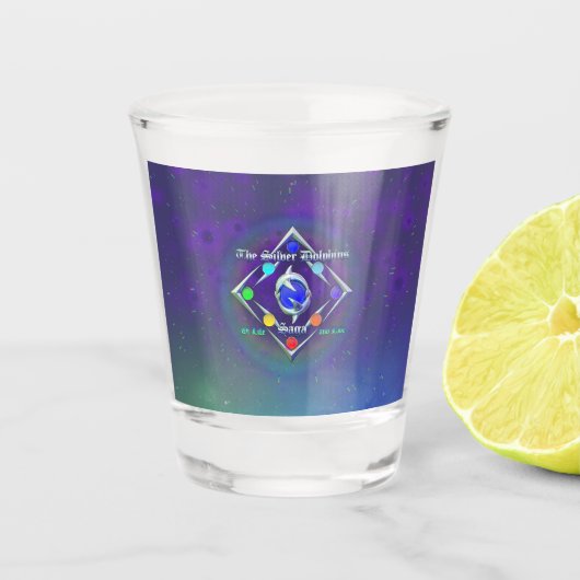 TSDS: van het leven en de liefde van Logo blauw en Shot Glas (Voorkant)