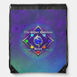 TSDS: Van leven en liefde Logo Blauw en Groen   Trekkoord Rugzakje