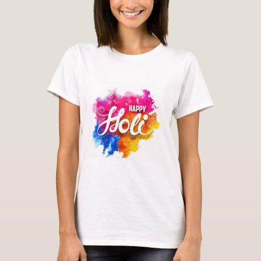 Tshert voor Holi T-shirt (Voorkant)
