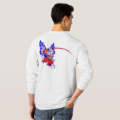 Tshirt 2 met lange beschermhoes (Achterkant volledig)