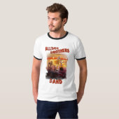 Tshirt Allbot Brothers Band / Bob's Saucer Repair (Voorkant volledig)