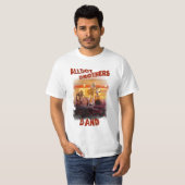 Tshirt Allbot Brothers Band / Bob's Saucer Repair (Voorkant volledig)