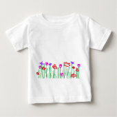 tshirt baby flowers (Voorkant)