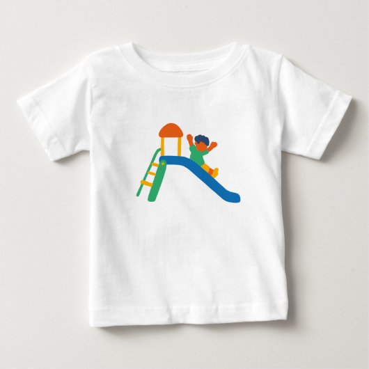 Tshirt baby kids spel tuin (Voorkant)