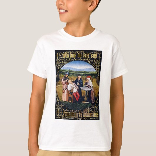 TShirt: Bosch - Toonaangevende steen van de waanzi T-shirt (Voorkant)