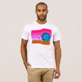 tshirt capoeira martiel arts rainbow ax abada (Voorkant volledig)