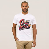 Tshirt - "Eén missie" (Voorkant volledig)