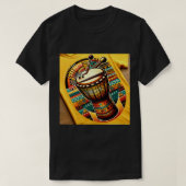 Tshirt en muziek (Design voorkant)
