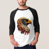 Tshirt estampada diseño artístico Águila (Voorkant)