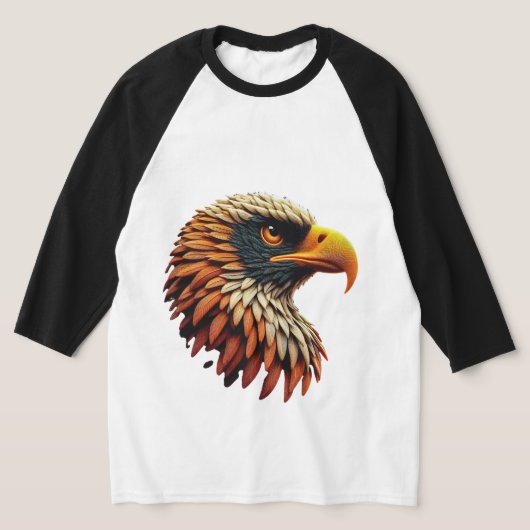 Tshirt estampada diseño artístico Águila (Laagn)