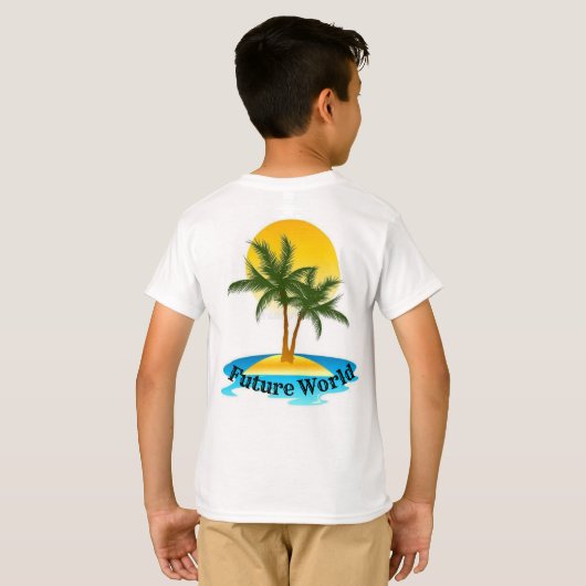 Tshirt For Kid (Achterkant volledig)