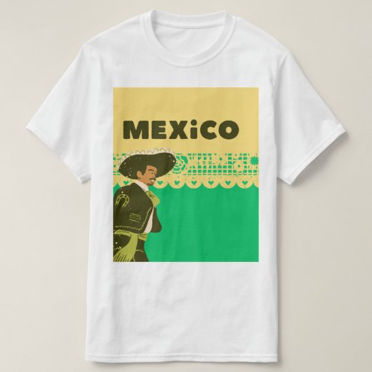 Tshirt for men mexico (Design voorkant)