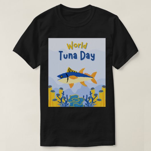 Tshirt for men world tuna day  (Design voorkant)