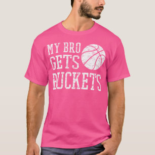 Tshirt-Fun Brother Sister Basketball T-shirt