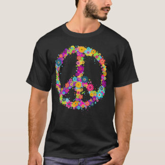 TShirt Hippie kostuum Stropdas Die 60s 70s TShirt