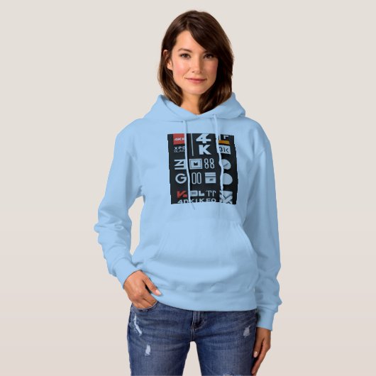 T'shirt Hoodie (Voorkant volledig)